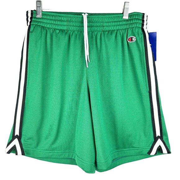 Champion Other - Champion Attack Shorts Men's Small Green Mesh With Striped Sides
